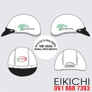 Mẫu nón bảo hiểm cửa hàng Vật tư nông nghiệp Việt Hùng