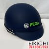 Hãng xe đạp điện PEGA in logo nón bảo hiểm quà tặng khách mua xe