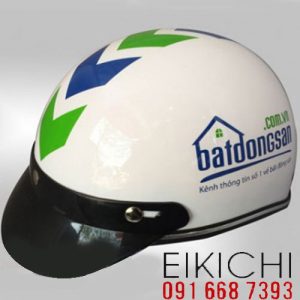 Công ty batdongsan.com làm mũ bảo hiểm tặng khách hàng đăng tin